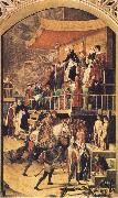 Court of Inquisition chaired by St Dominic